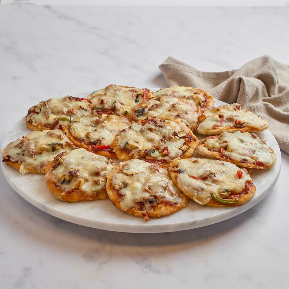 Vegetarian Pizza Bites
